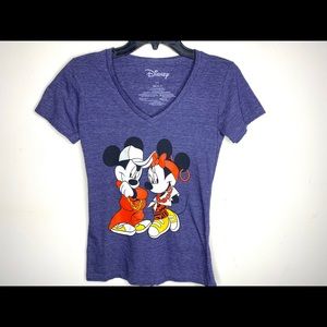 Disney Mickey And Minnie Tshirt.